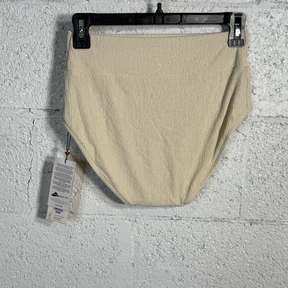 CALIA Women's Wide Banded High Rise Swim Bottoms sand XS - Picture 2 of 5